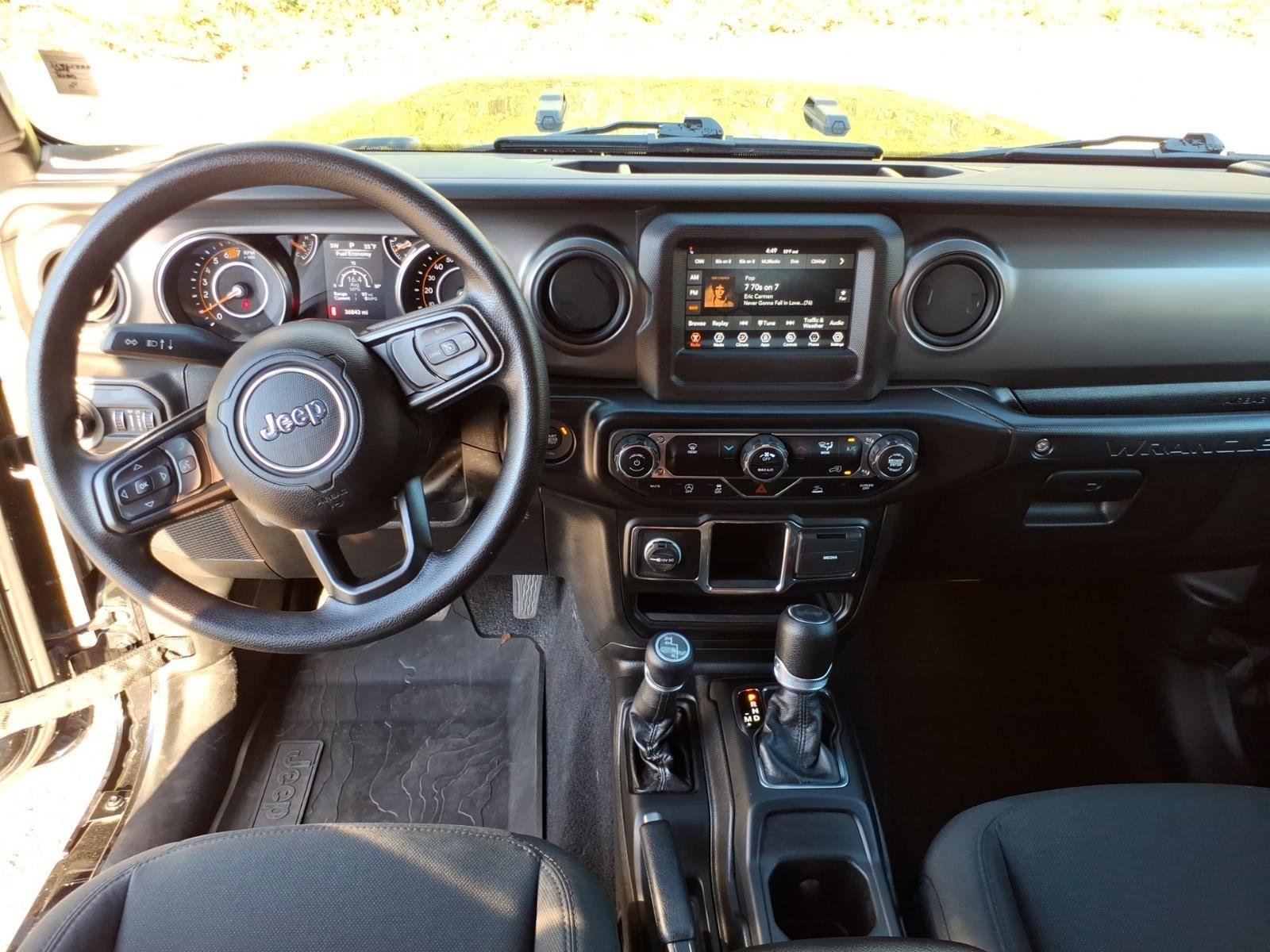 Used 2022 Black Clearcoat Jeep Willys Sport image 25