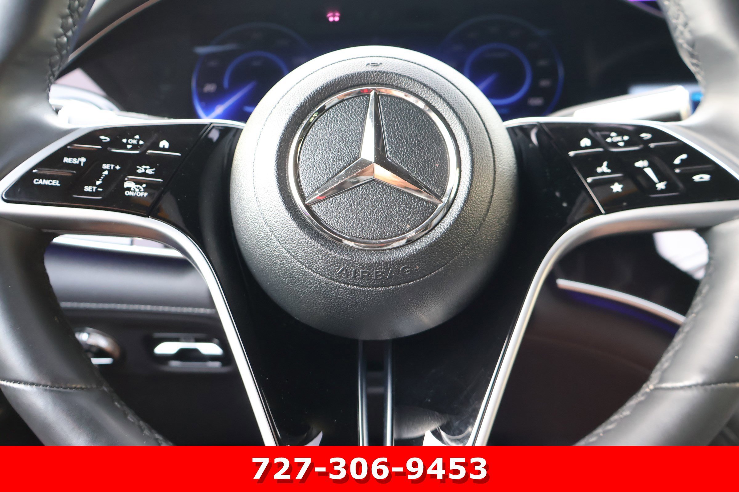 Certified Used 2023 Obsidian Black Metallic Mercedes-Benz EQS 580 image 25