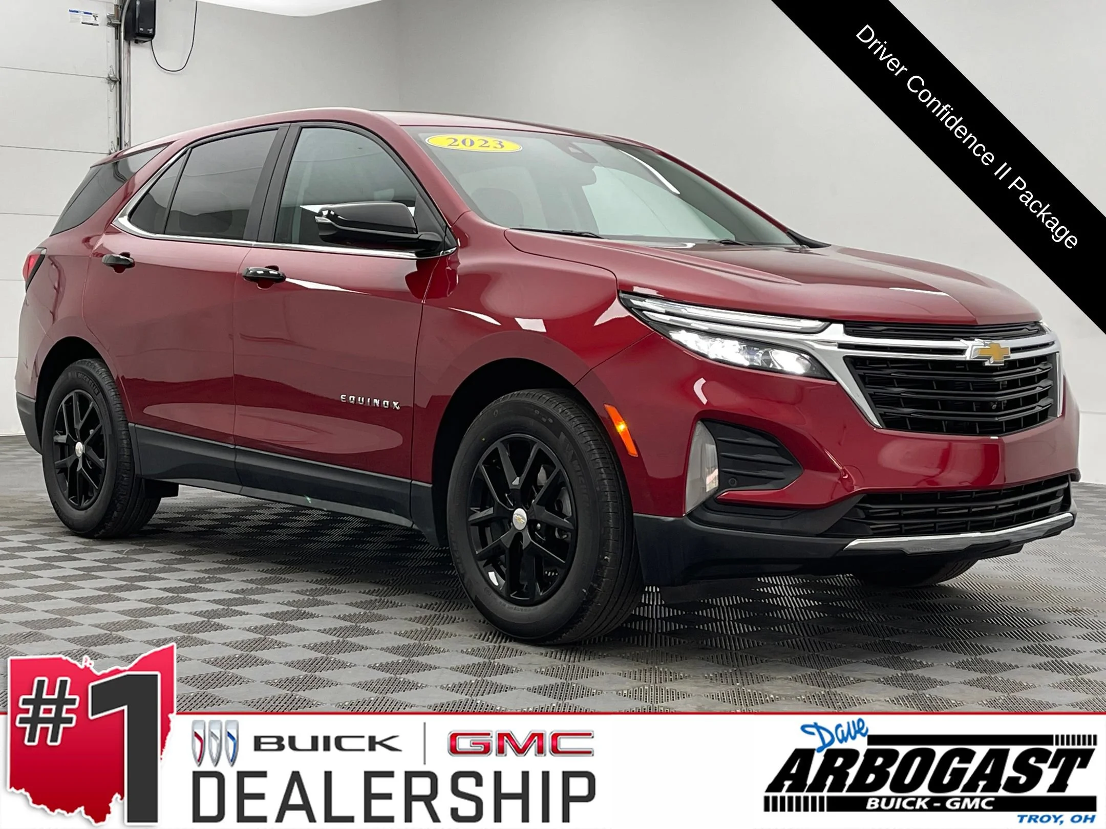 Used 2023 Radiant Red Tintcoat Chevrolet LT image 1