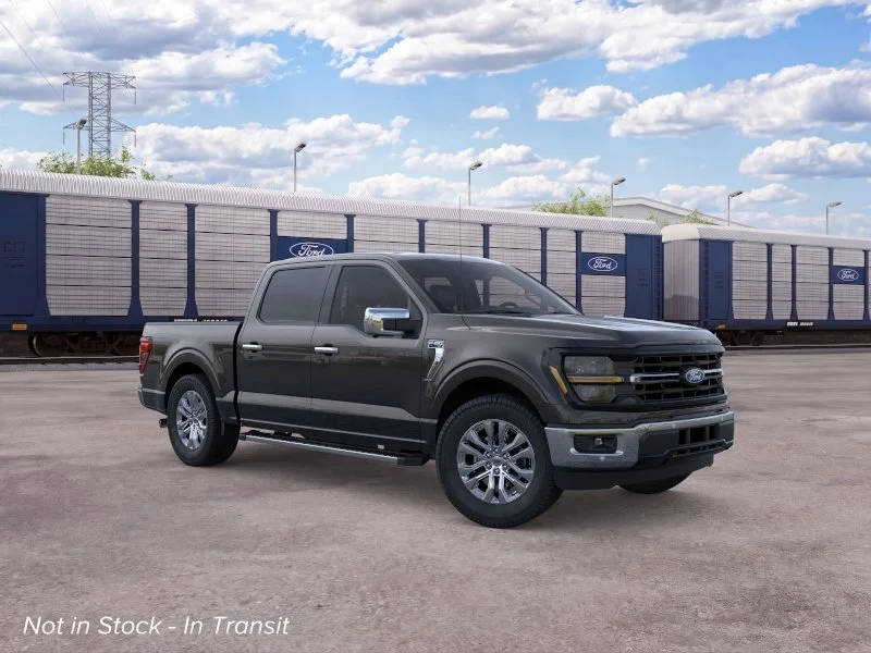 New 2026 Agate Black Metallic Ford XLT image 7