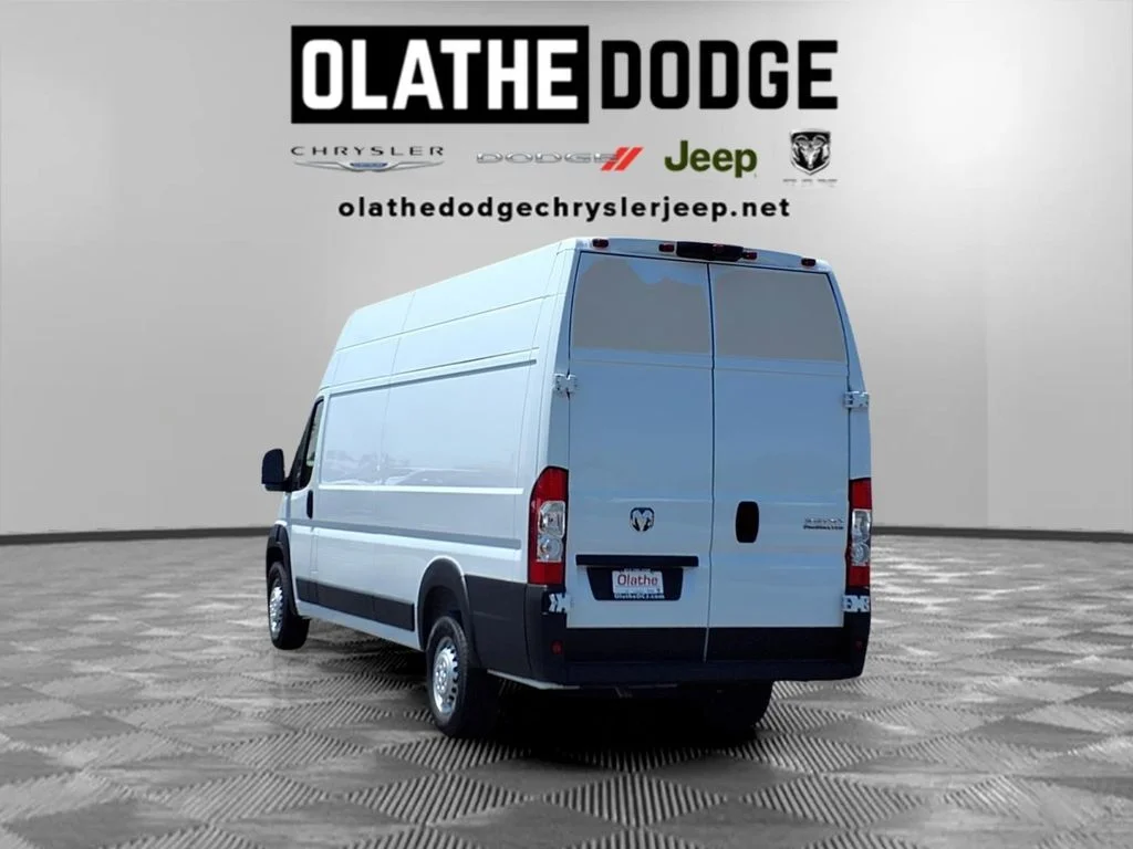 New 2026 Bright White Clearcoat RAM Super High Roof image 3