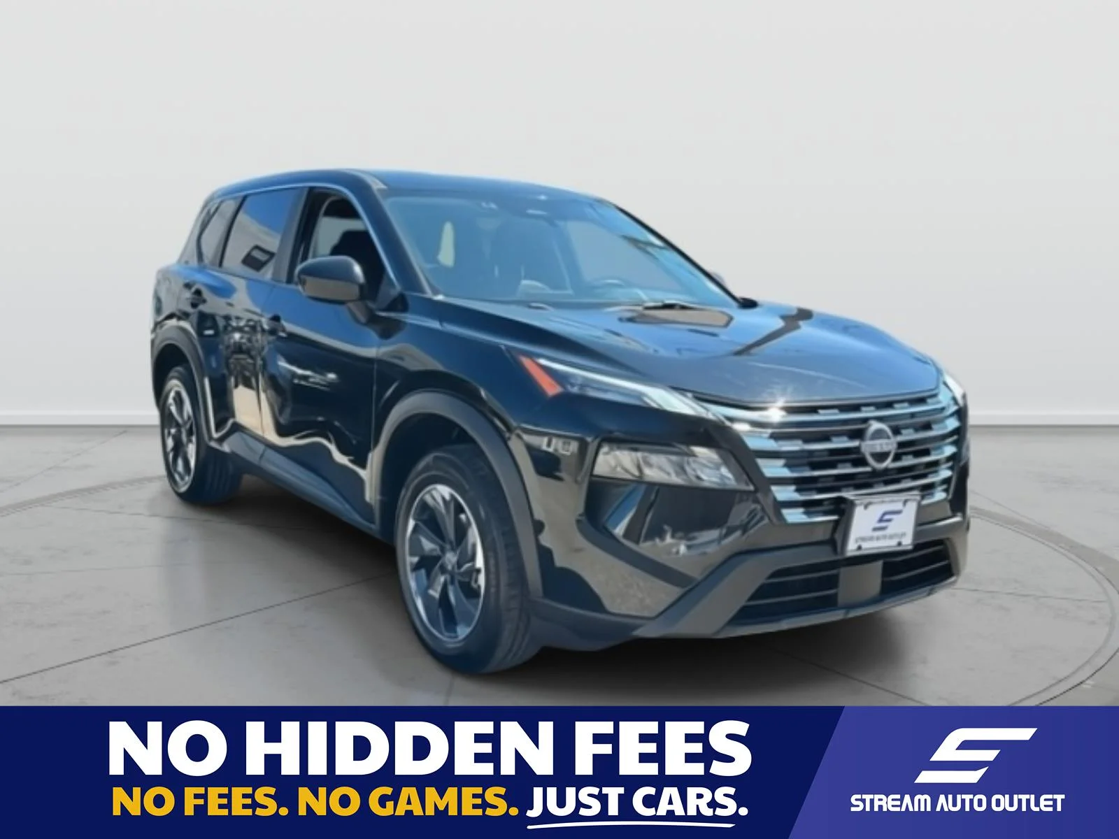 Used 2024 Black Nissan SV image 1