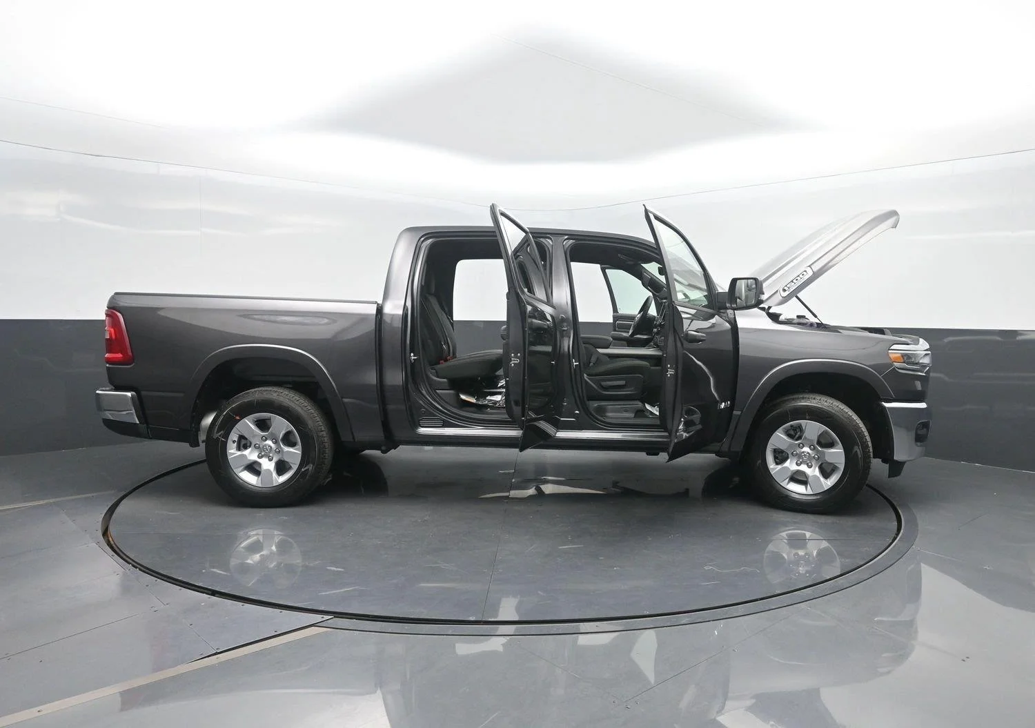 New 2027 Granite Crystal Metallic Clear-Coat Exterior Paint RAM Big Horn image 48