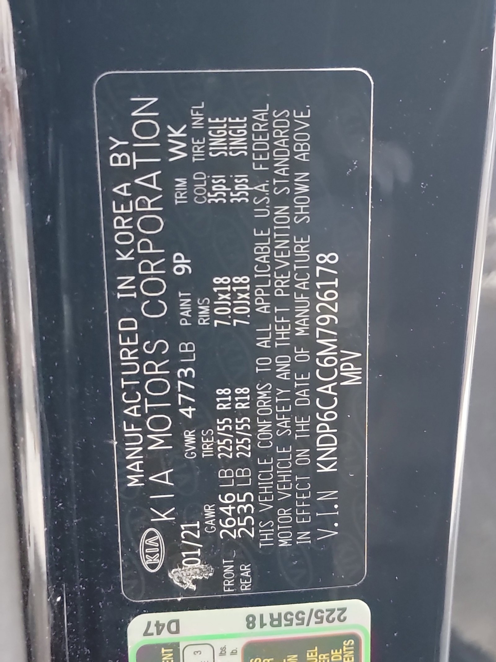 Used 2021 Black Cherry Kia S image 31