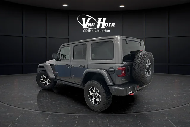 Used 2021 Crystal Metallic Jeep Unlimited Rubicon image 3