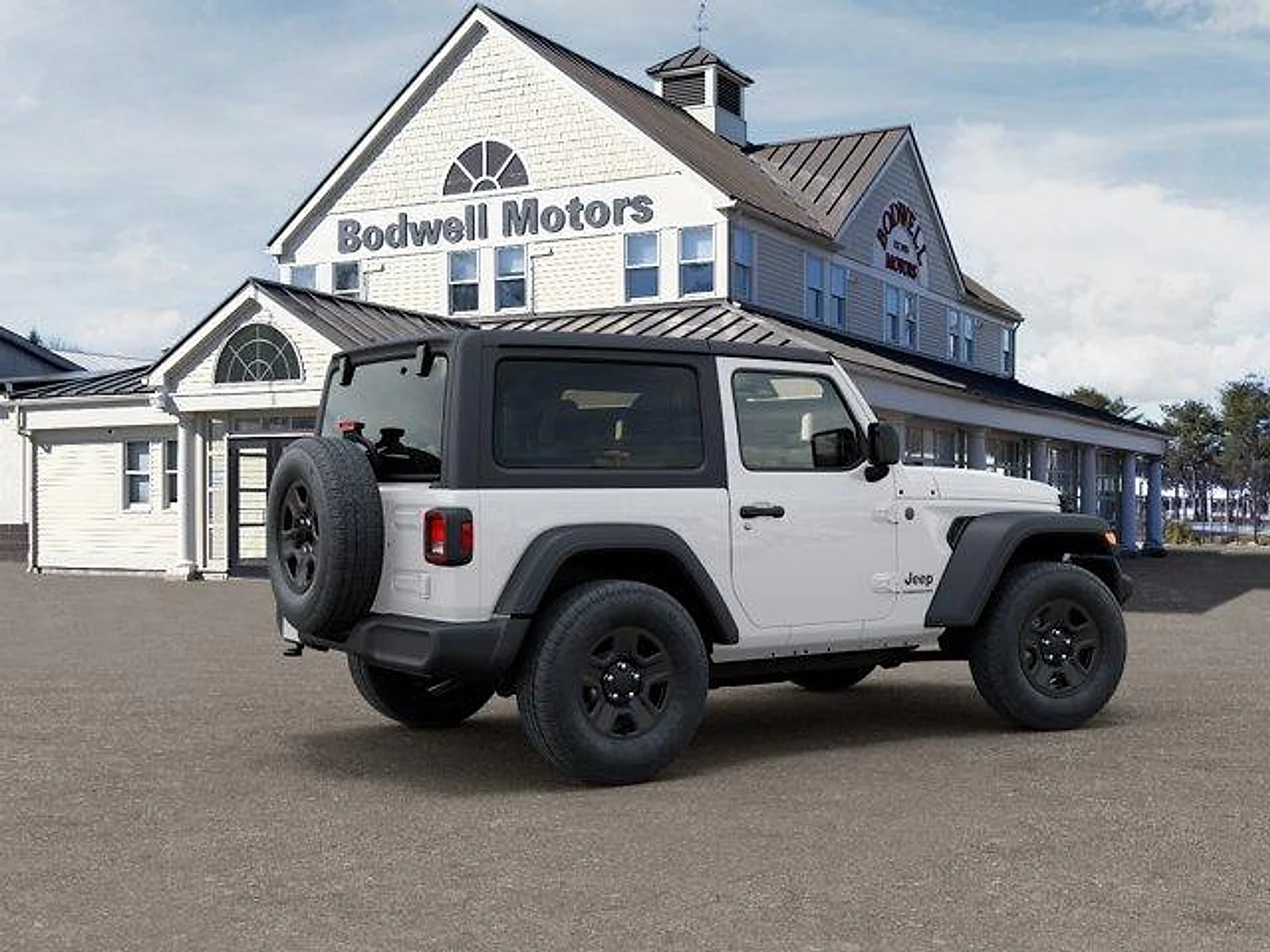 New 2026 Bright White Clearcoat Jeep  image 4