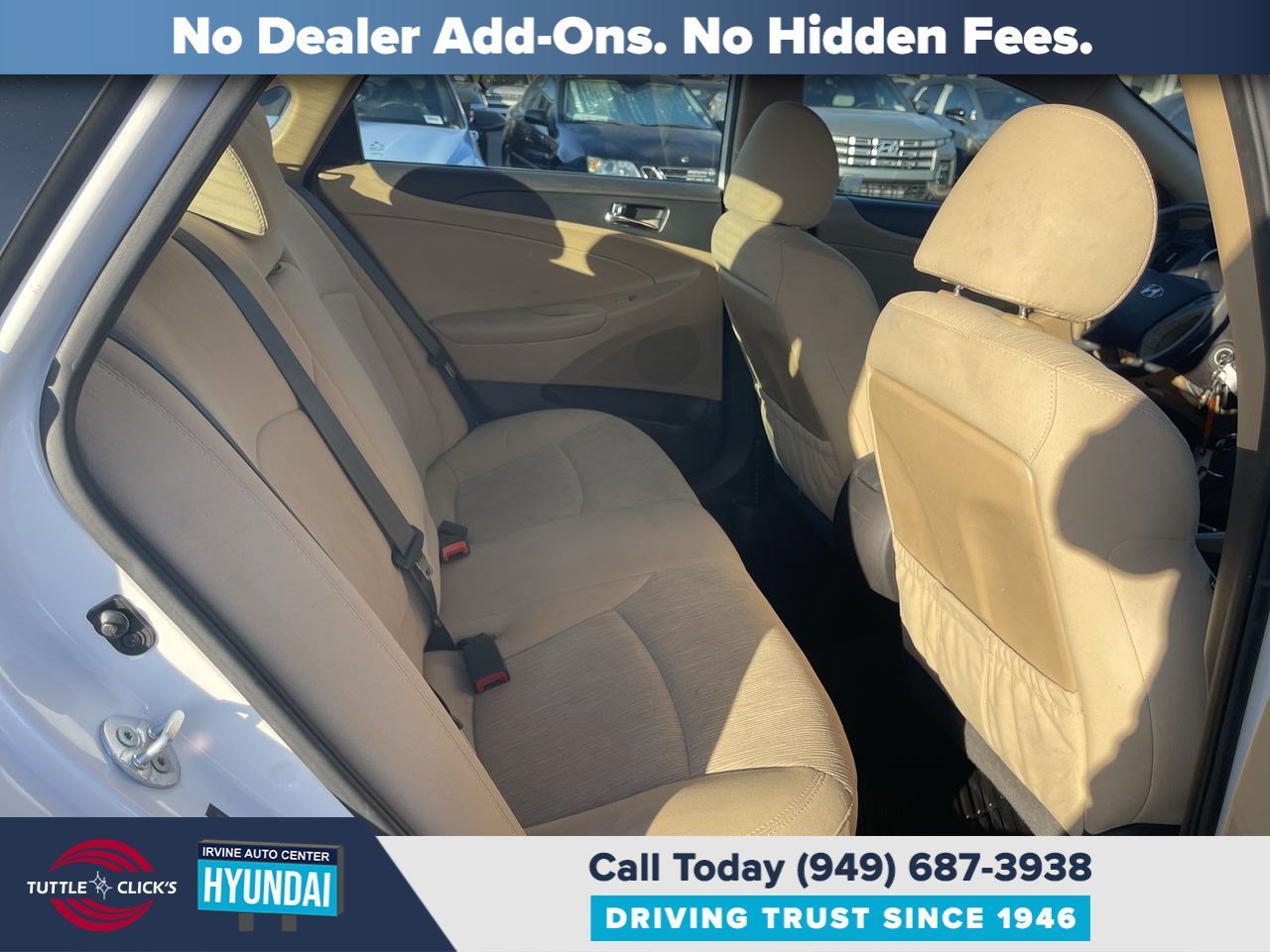 Used 2013 Shimmering White HYUNDAI GLS PZEV image 20