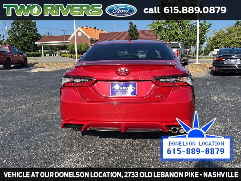 Used 2022 Supersonic Red Toyota SE image 8