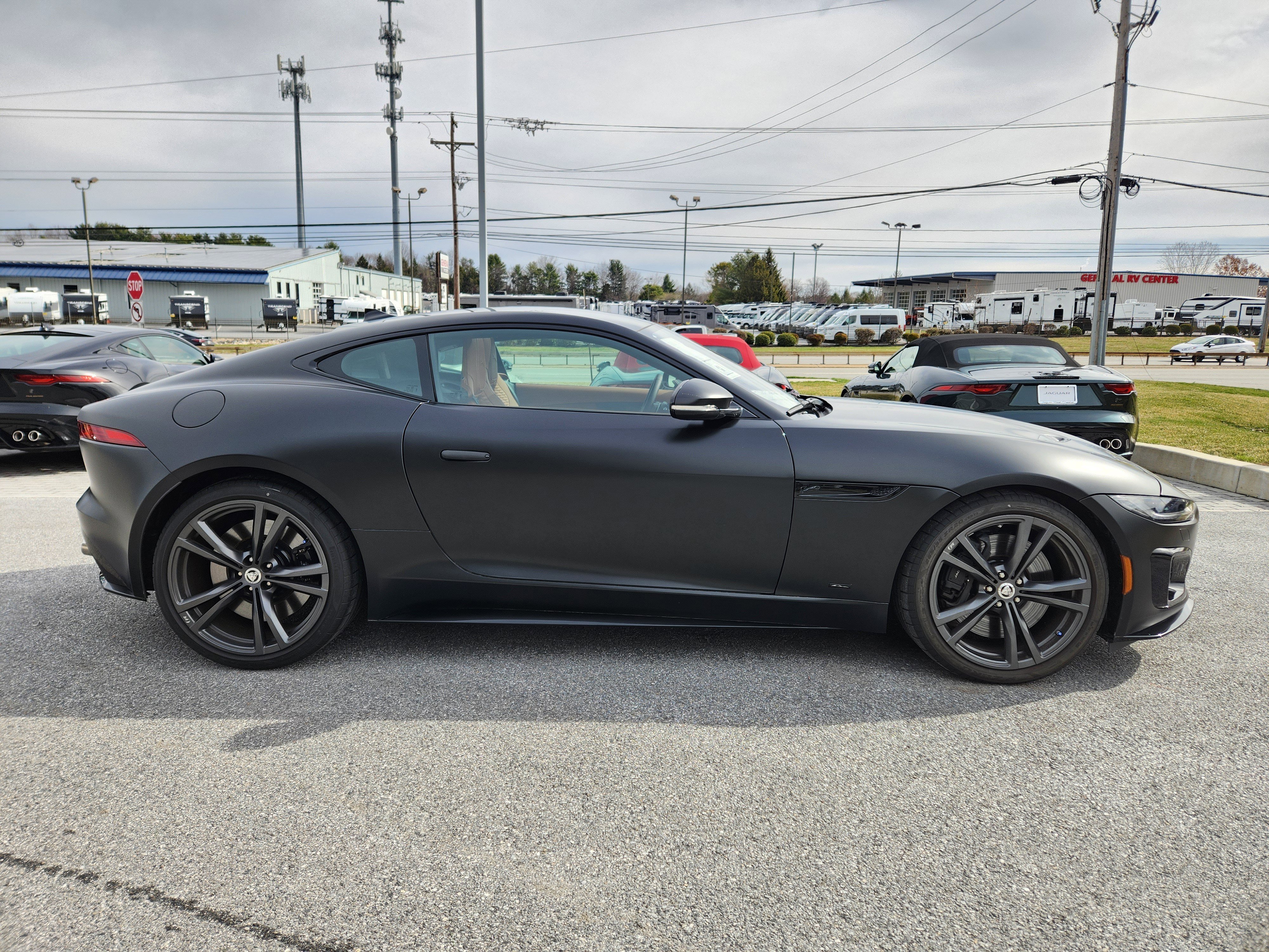 Certified Used 2024 Santorini Black Metallic Jaguar P575 R75 image 6