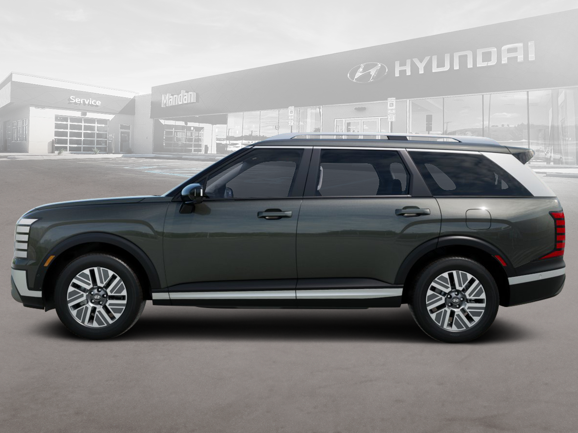New 2026 Silver Hyundai SEL Premium 7P image 3