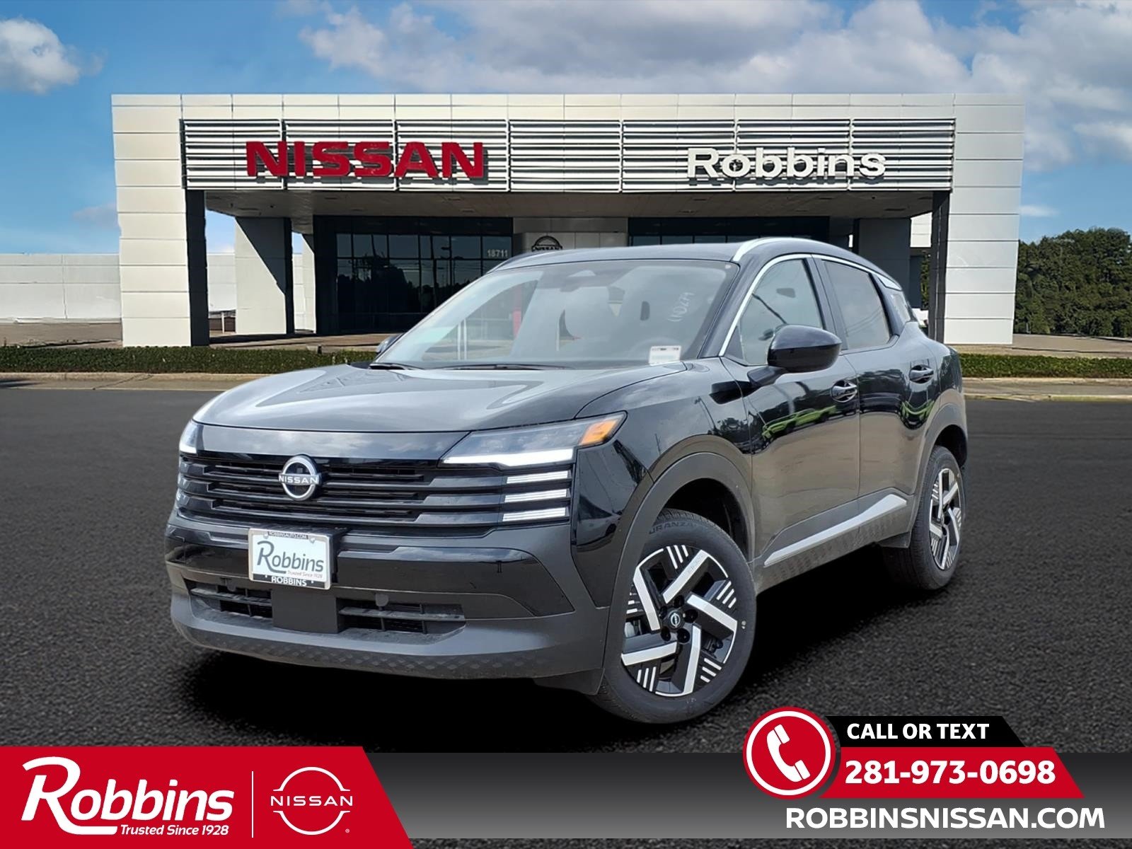 2026 Nissan Kicks SV Black at Robbins Nissan