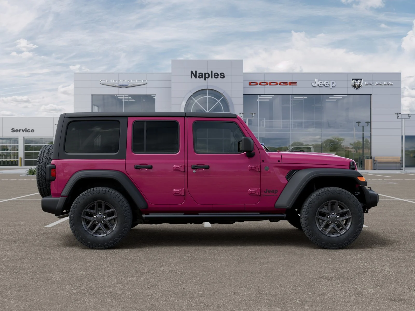 New 2026 Tuscadero Pearl-Coat Exterior Paint Jeep Sport S image 47