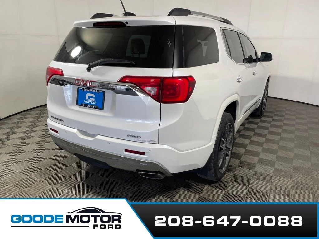 Certified Used 2017 White Frost Tri-Coat GMC Denali image 7