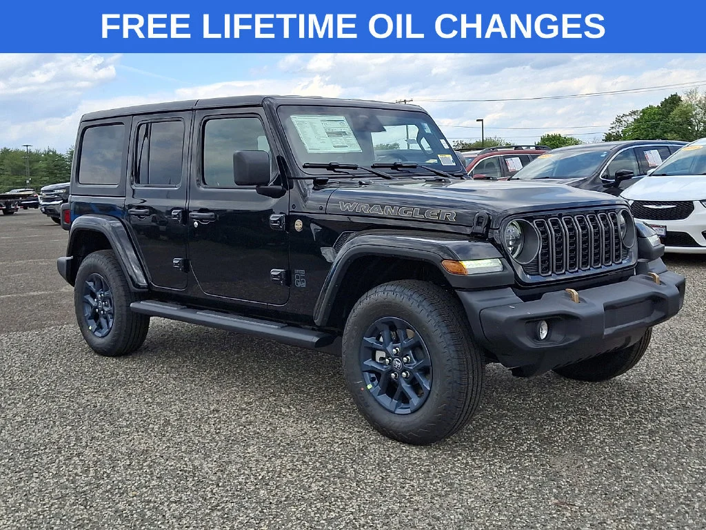 New 2026 Black Clear-Coat Exterior Paint Jeep 85th Anniversary image 1
