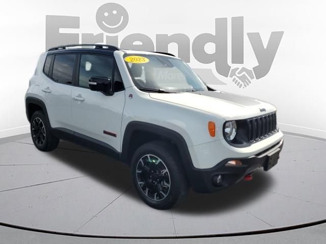 Used 2023 White Jeep Trailhawk image 7