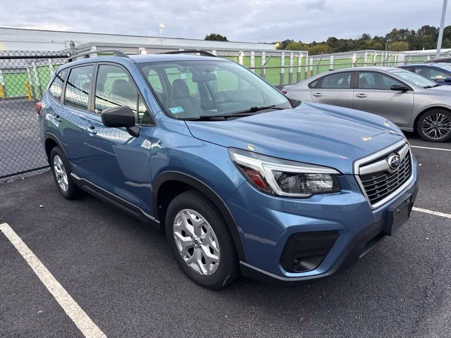 Used 2021 Blue Subaru Base image 2