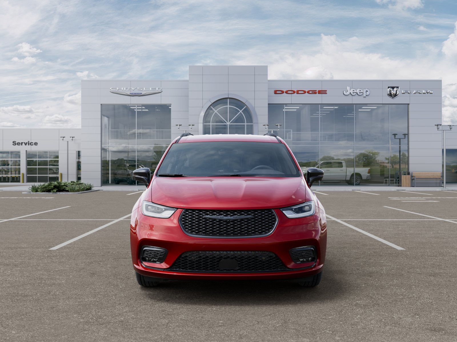 New 2026 Red Hot Pearl-Coat Exterior Paint Chrysler Select image 32