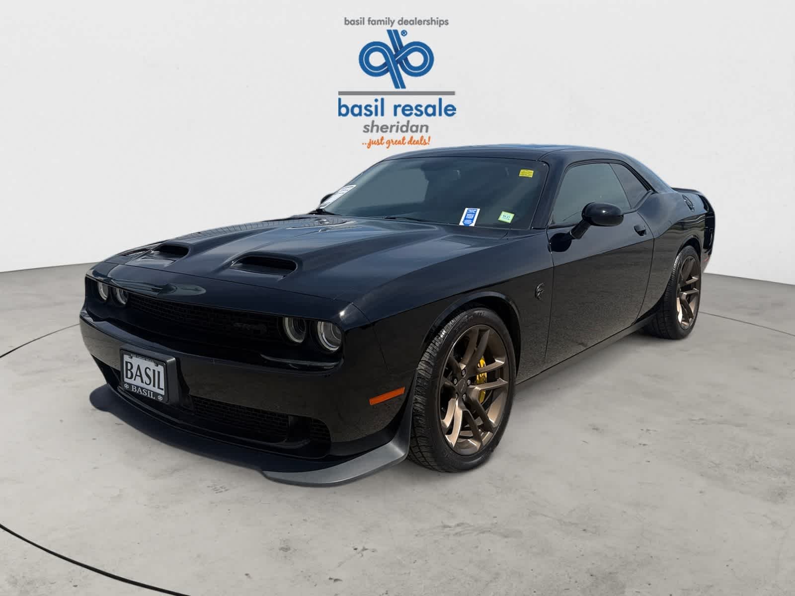 Used 2023 Pitch Black Clearcoat Dodge SRT Hellcat Jailbreak image 4