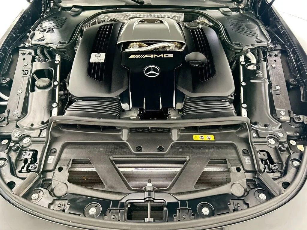 Used 2025 Obsidian Black Metallic Mercedes-Benz Base image 24