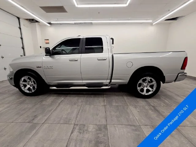 Used 2017 Bright Silver Clearcoat Metallic Ram SLT image 2