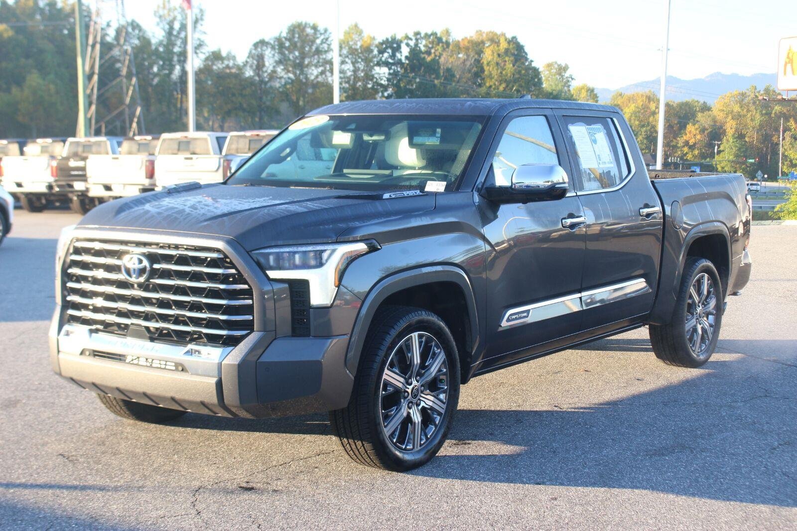 Used 2023 Gray Toyota Capstone Hybrid image 3