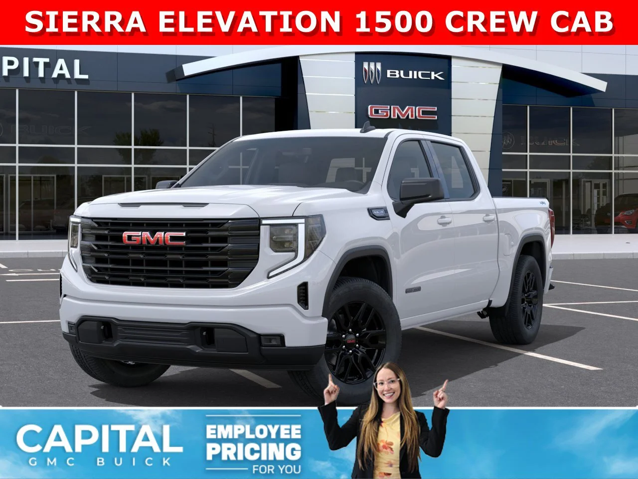 New 2026 Summit White GMC Elevation image 1