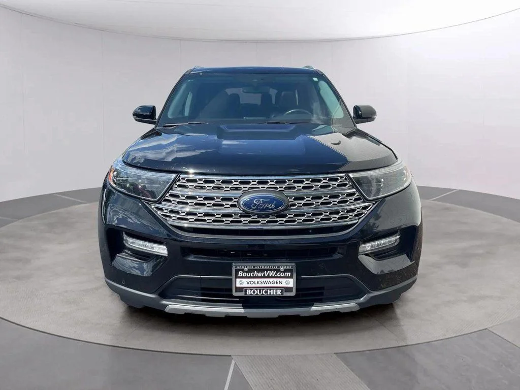 Used 2023 Agate Black Metallic Ford Limited image 8