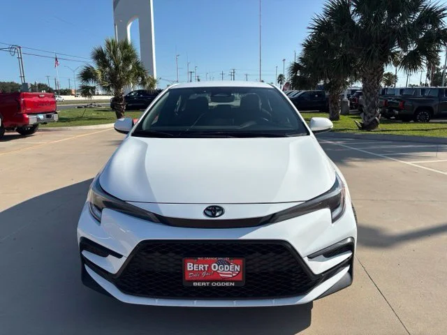 Used 2024 White Toyota SE image 2