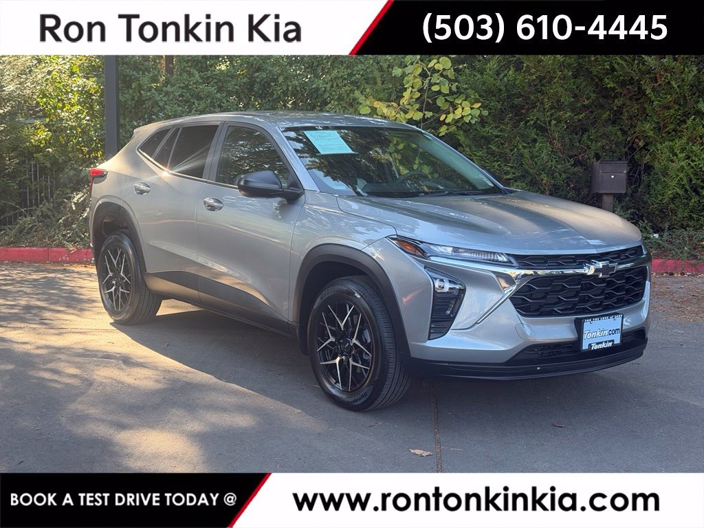 Used 2024 Sterling Gray Metallic Chevrolet LS image 1
