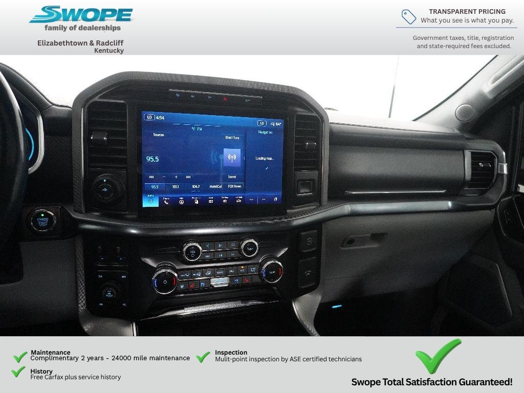 Used 2023 Antimatter Blue Metallic Ford Limited image 24
