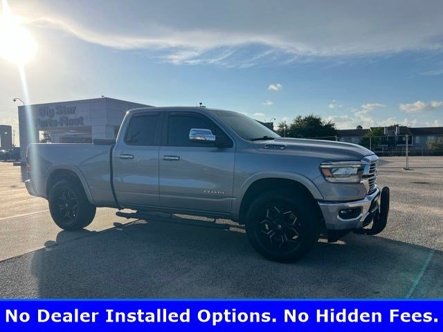 Used 2021 Billet Silver Metallic Clearcoat Ram Laramie image 3