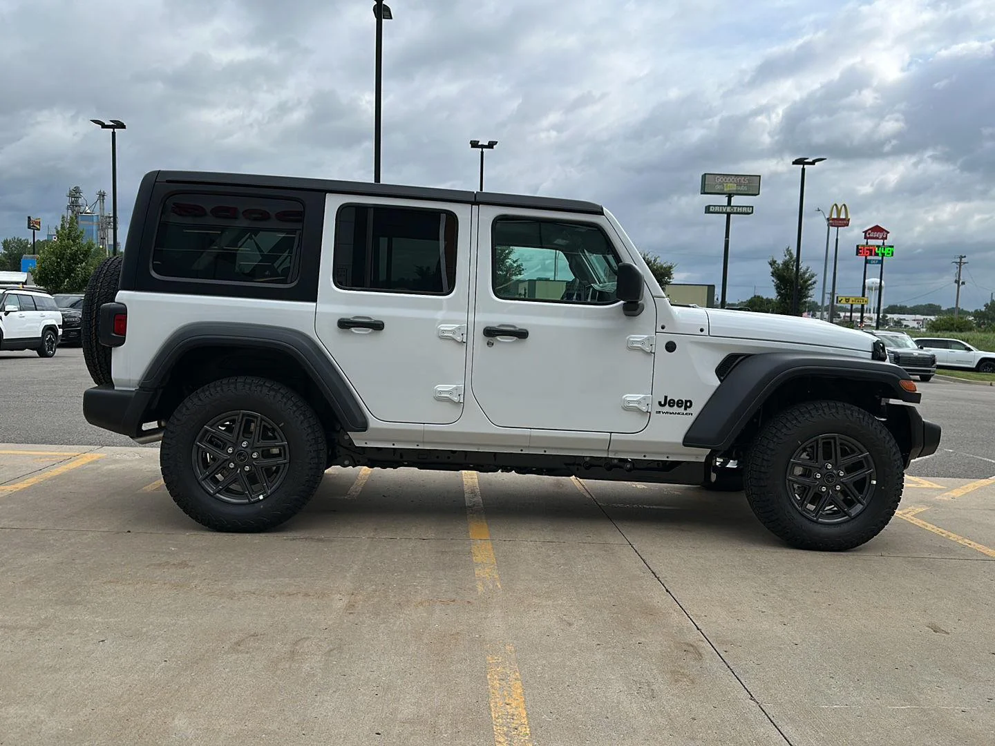 New 2026 Bright White Clearcoat Jeep Sport S image 4