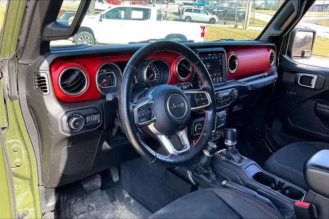 Used 2021 Green Jeep Unlimited Rubicon image 14
