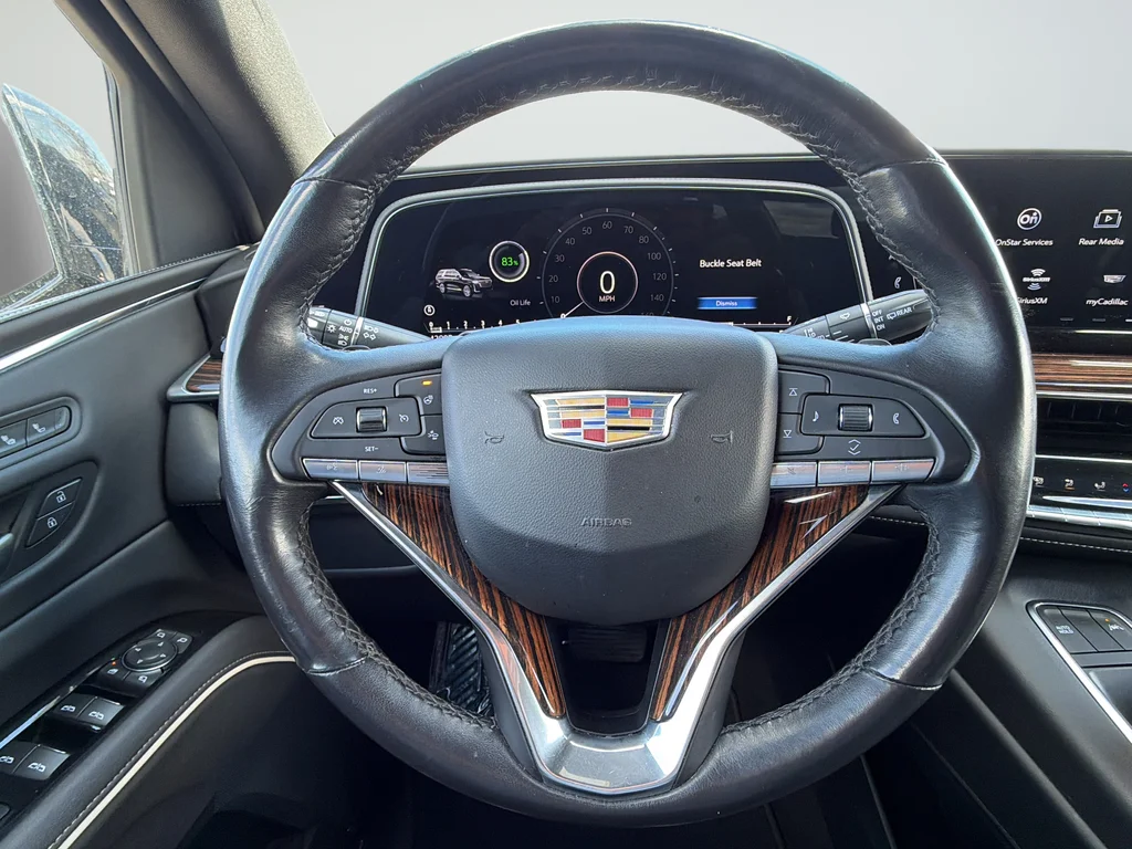 Used 2021 Black Cadillac Premium Luxury image 32