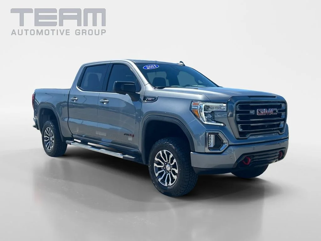Used 2021 Gray GMC AT4 image 1