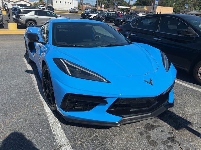 Used 2024 Blue Chevrolet Stingray image 3