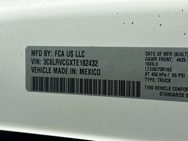 New 2026 Bright White Clear-Coat Exterior Paint RAM  image 26