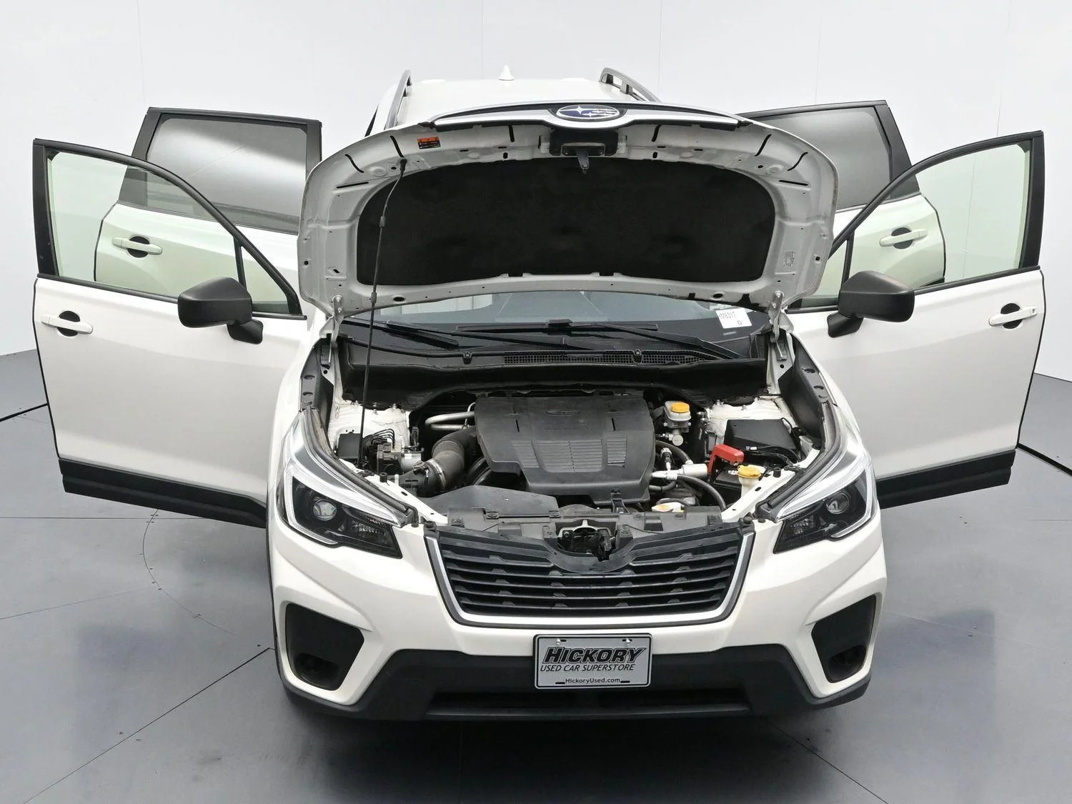 Used 2021 Crystal White Pearl Subaru Base image 40