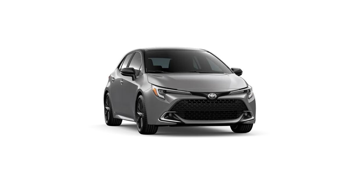 New 2026 Classic Silver Metallic with Midnight Black Metallic roof Toyota XSE image 16