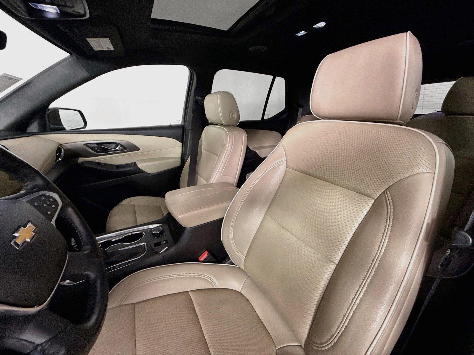 Used 2022 Black Cherry Metallic Chevrolet Premier image 3