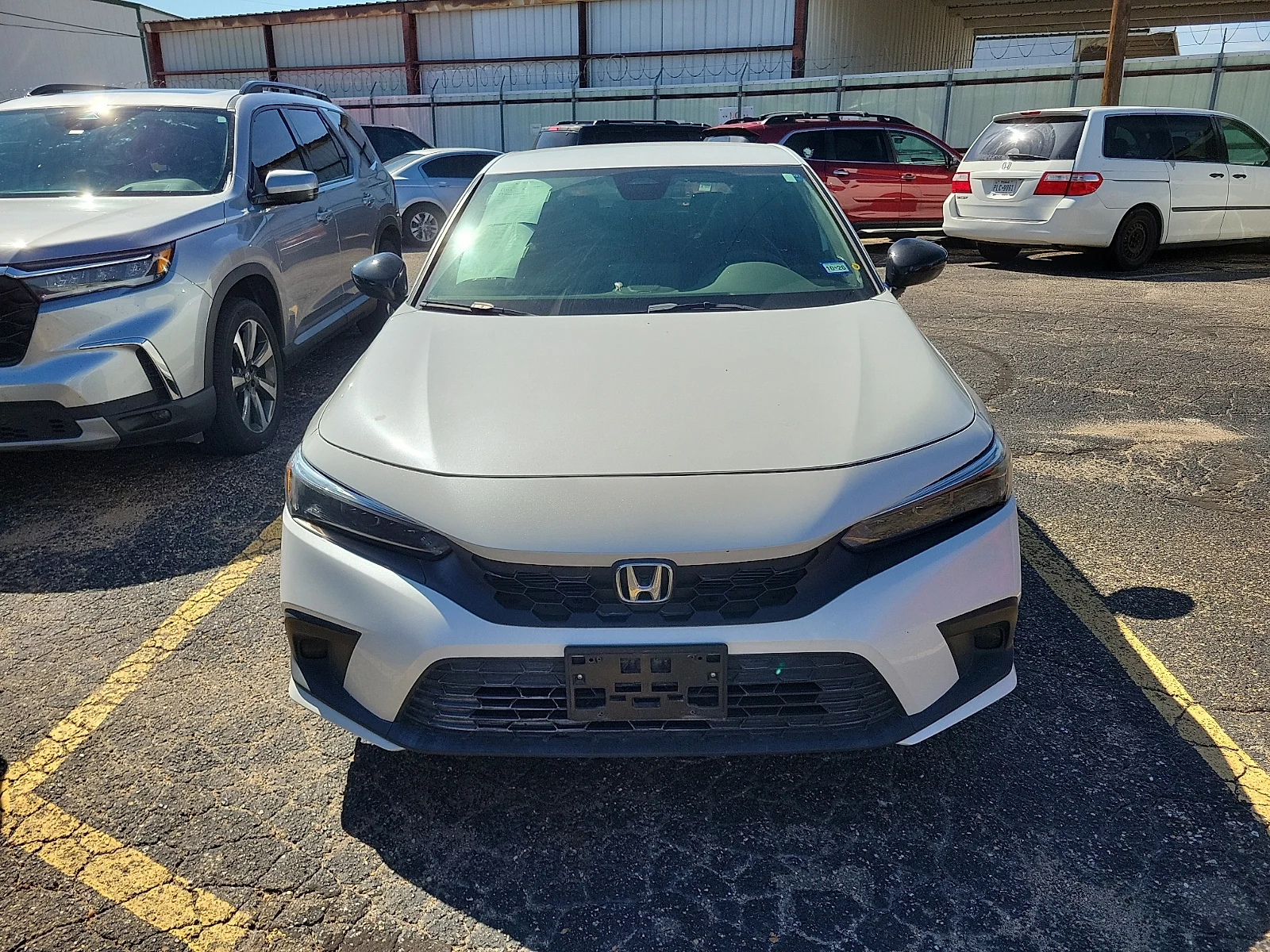 Certified Used 2024 Platinum White Pearl Honda Sport image 2