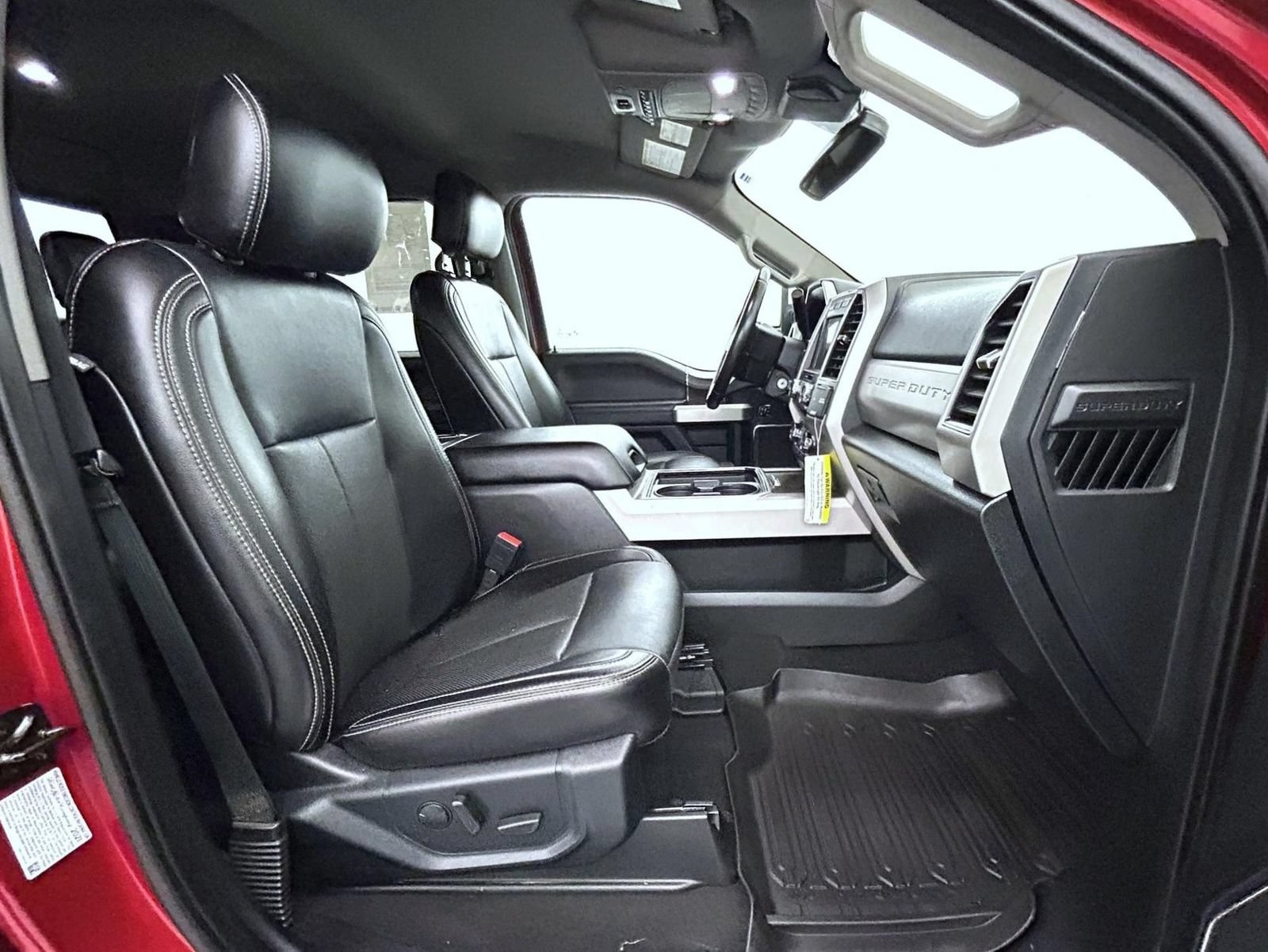 Used 2021 Rapid Red Metallic Tinted Clearcoat Ford Lariat image 15