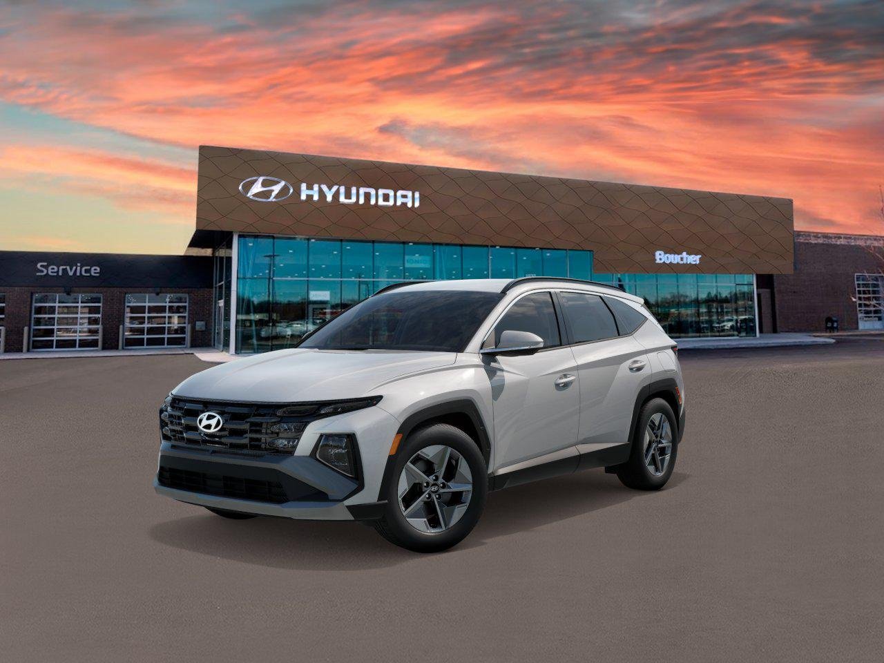 New 2026 Serenity White Pearl Hyundai SEL FWD image 1