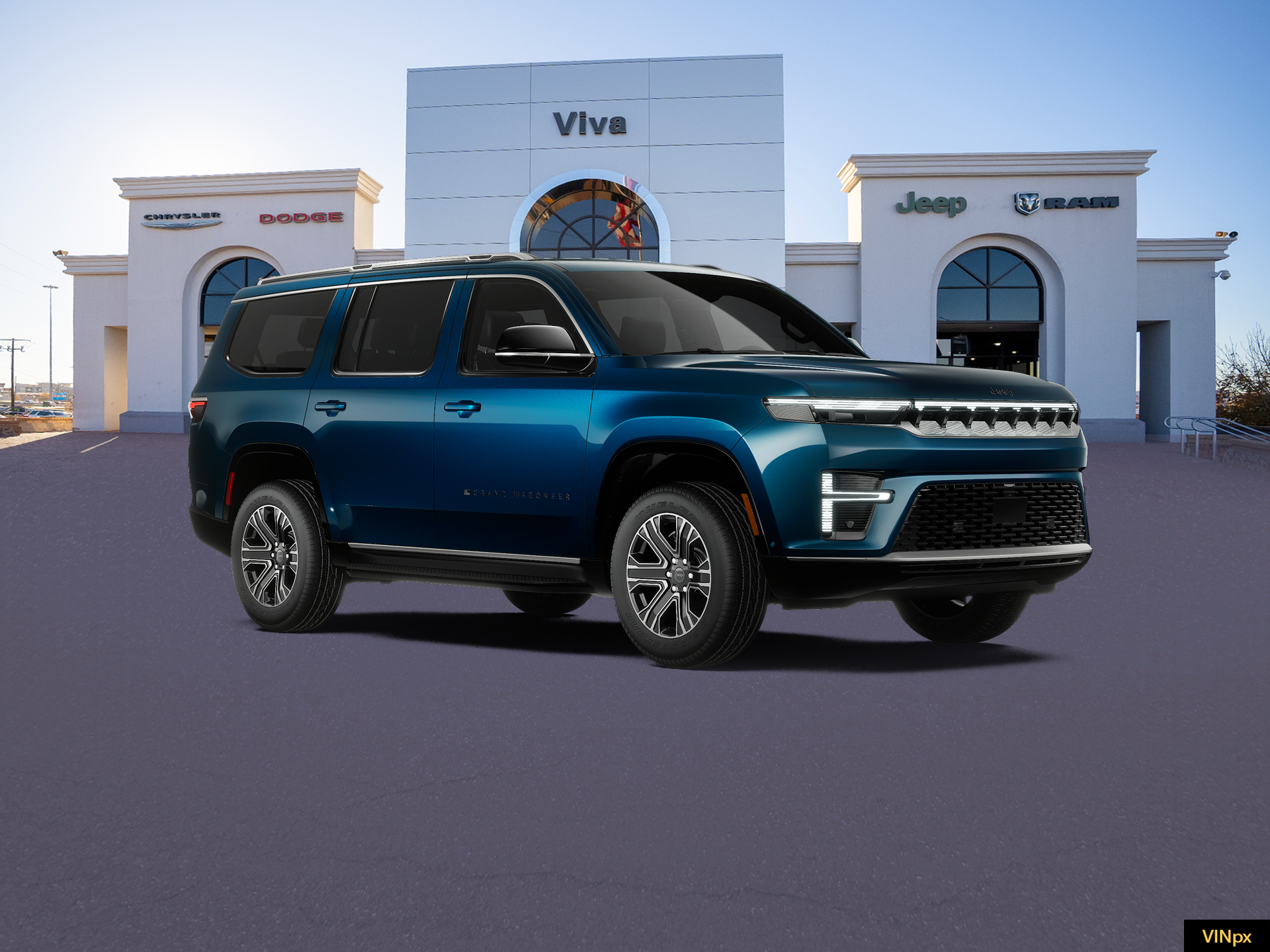 New 2027 Fathom Blue Pearl-Coat Paint Jeep Limited image 11
