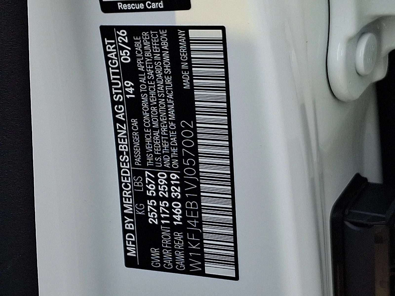 New 2027 Polar White Mercedes-Benz CLA 350 Electric image 14