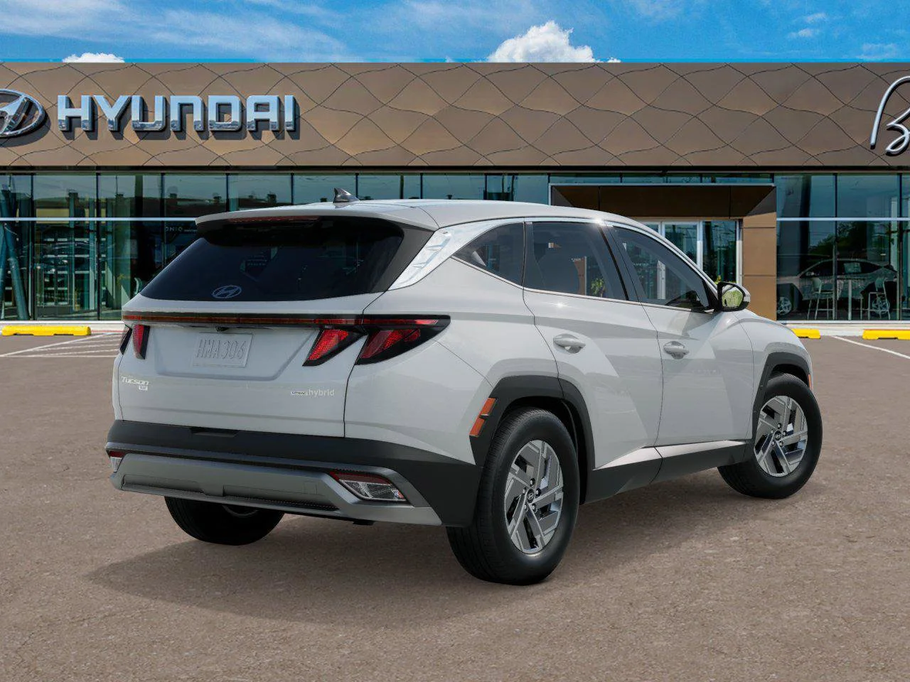 New 2026 White Hyundai Blue SE image 4