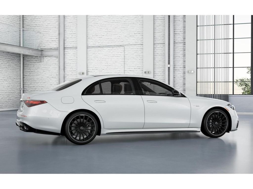 New 2026 MANUFAKTUR Moonlight White Metallic Mercedes-AMG S 63 E AMG® image 18