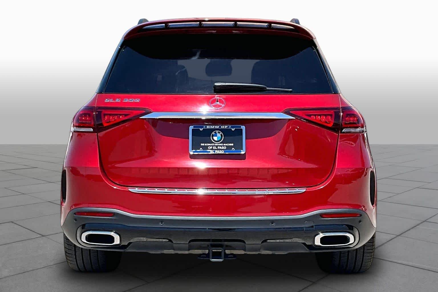 Used 2022 MANUFAKTUR Cardinal Red Metallic Mercedes-Benz GLE 350 image 4
