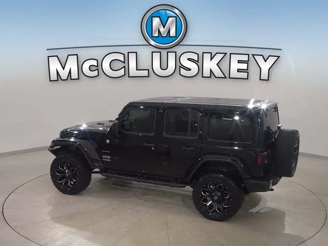 Used 2018 Black Jeep Unlimited Sahara image 28