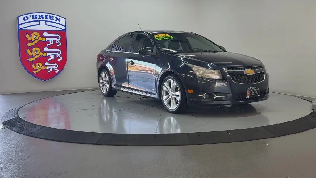 Used 2014 Chevrolet Cruze LTZ with VIN 1G1PG5SB7E7266130 for sale in Bloomington, IL